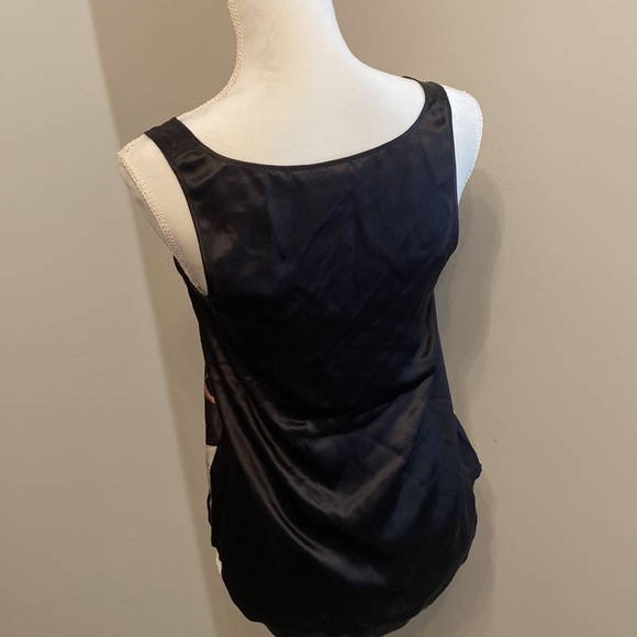 Silk tank with Oriental design - Picture 2 of 5